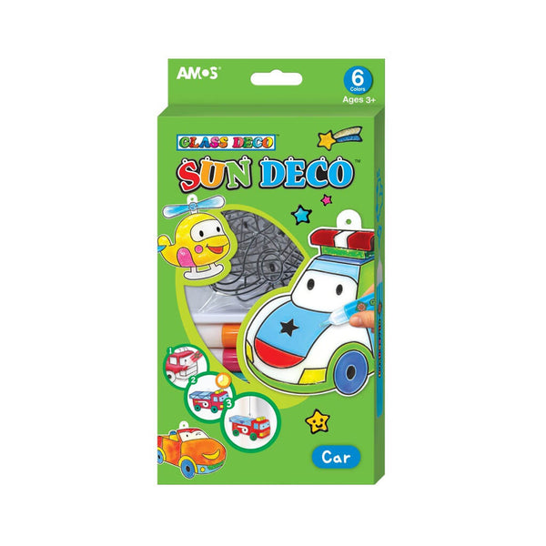 Kūrybinis rinkinys saulės atšvaitams gaminti – SUN DECO "Car"
