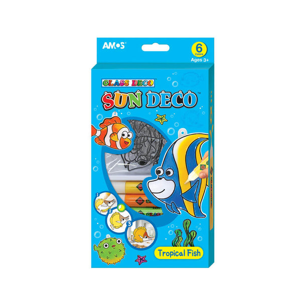 Kūrybinis rinkinys saulės atšvaitams gaminti – SUN DECO "Tropical Fish"