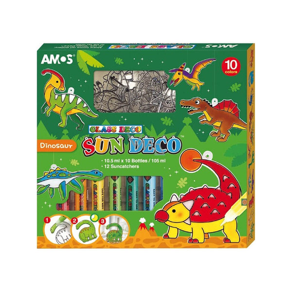 Kūrybinis rinkinys saulės atšvaitams gaminti – Sun Deco DINOSAUR