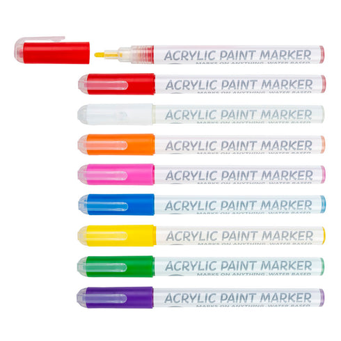 Akriliniai žymekliai, 8 sp.
