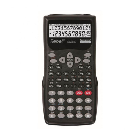 Mokslinis skaičiuotuvas REBEL SC2040, 12 skaitmenų (Leidžiamas egzaminuose)