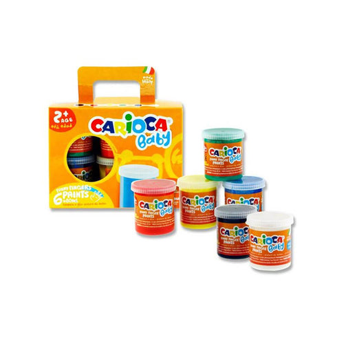 Dažai piešti pirštais Carioca BABY