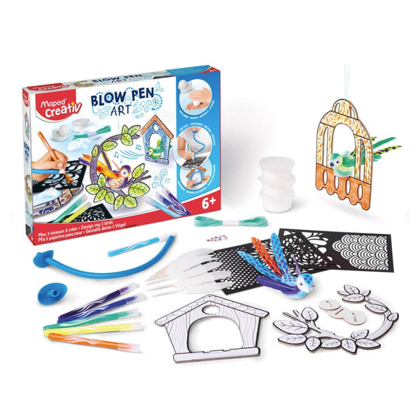 Kalėdinė dovana 6 7 8 metų vaikui, pučiamų flomasterių rinkinys. - parduotuvė plunksna