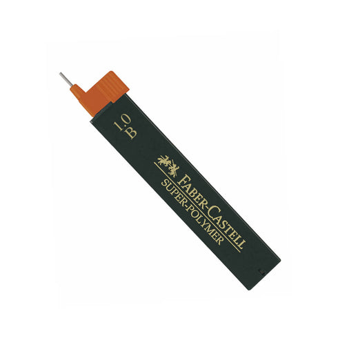 Grafitas mechaniams pieštukams, Faber-Castell, 1,0 (0,9) mm., 60 mm., 12 vnt, minkštumas-HB