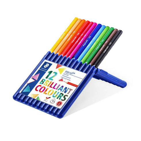 Spalvoti pieštukai 12 BRILLIANT COLORS, STAEDLER, 36 spalvos