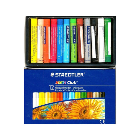 Pastelė aliejinė STAEDLER, 12 spalvų