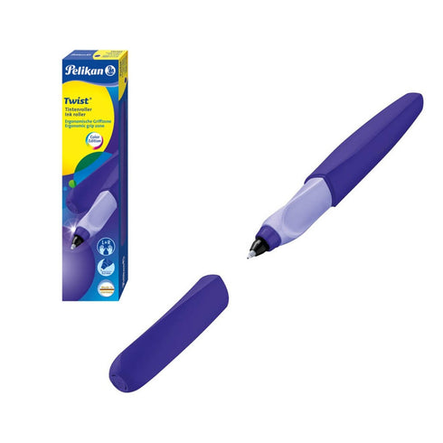 Ergonomiškas rašalinis šratinukas PELIKAN Ink Roller „Twist Ultra Violet“ su kapsule, 0,3 mm.