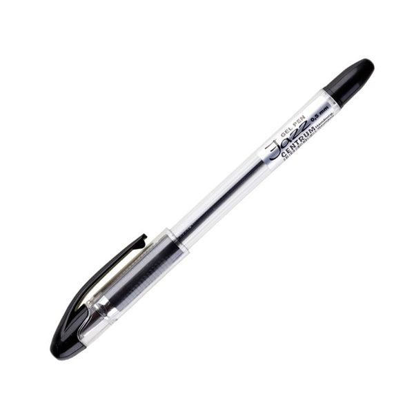 Gelinis rašiklis CENTRUM JAZZ, 0,5 mm, Juodas