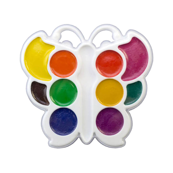 Akvarelė „Drugelis“ LUČ, 10 spalvų