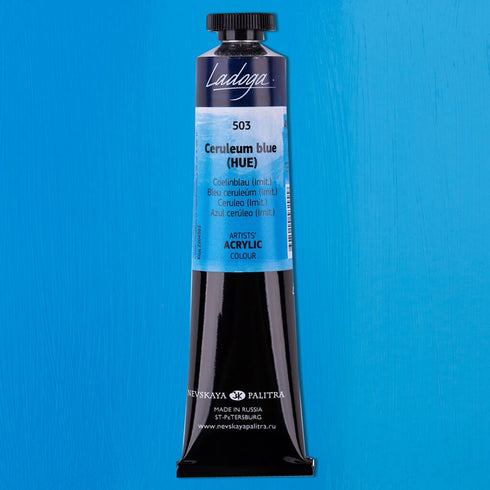 Akriliniai dažai „Ladoga" tūbelėje, 46 ml.