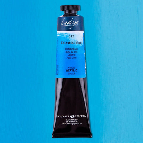 Akriliniai dažai „Ladoga" tūbelėje, 46 ml.