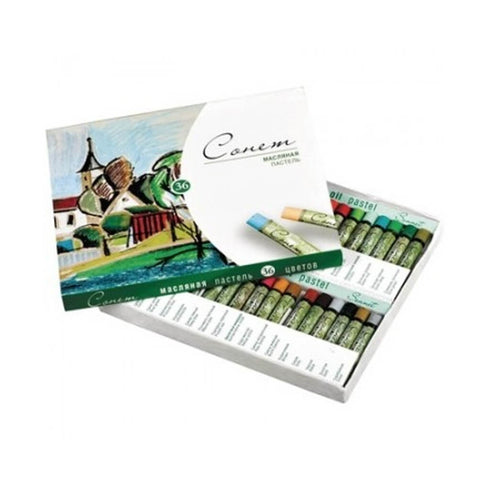 Pastelė aliejinė Sonet, 36 spalvų