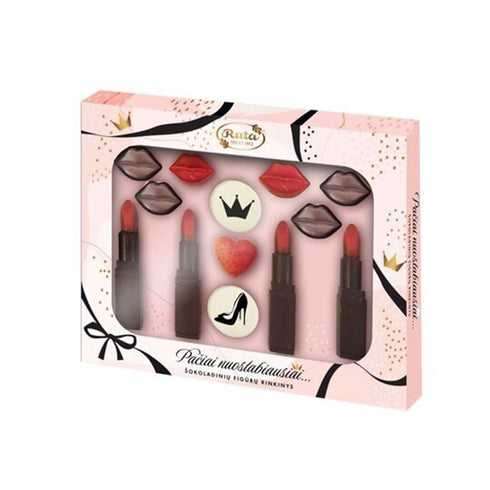 Šokoladinių figūrų rinkinys „Pačiai nuostabiausiai...“, 105 g.