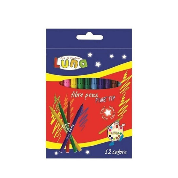 Flomasterių rinkinys LUNA, 24 spalvos