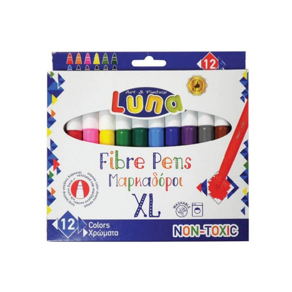 Flomasteriai FIBRE PENS XL, MILAN, 24 spalvų