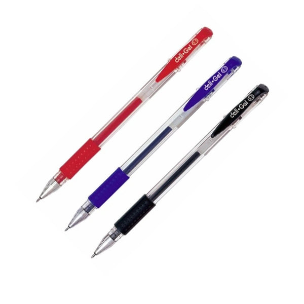 Gelinis rašiklis DELI GEL ink PEN, 0,5 mm, mėlynas