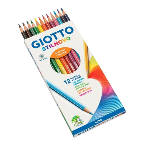 Akvareliniai pieštukai GIOTTO STILNOVO ACQUARELL, 12 spalvų