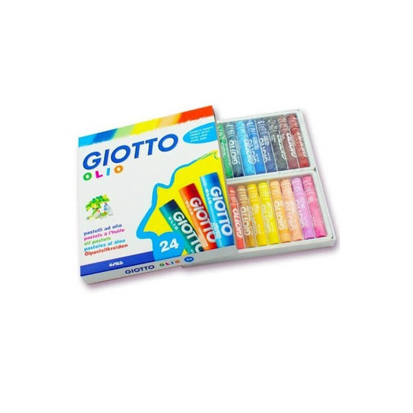 Pastelė aliejinė GIOTTO OLIO, 12 spalvų