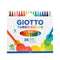 Ryškių spalvų flomasteriai, GIOTTO TURBO COLOR, 36 spalvų