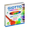Flomasteriai GIOTTO TURBO MAXI, 24 spalvos