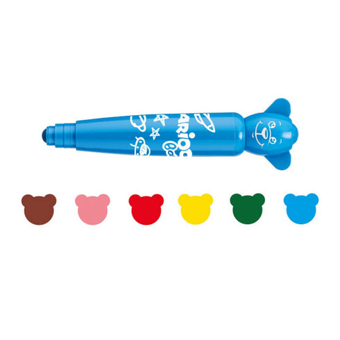 Flomasterių rinkinys „CARIOCA BABY“, 12 spalvų