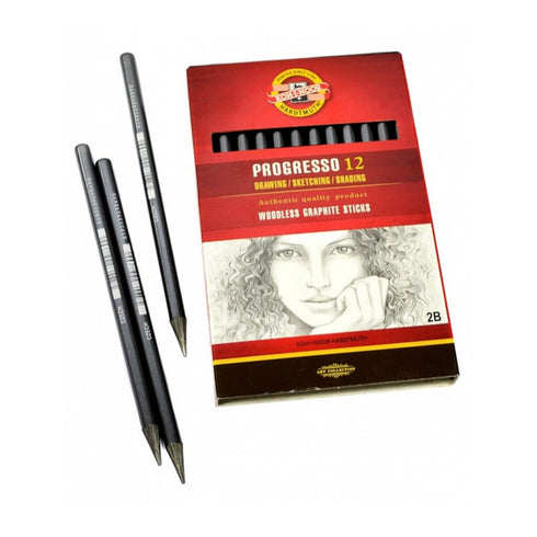 Grafitinis pieštukas menininkams PROGRESSO 12, 8911/2B, Koh-I-Noor