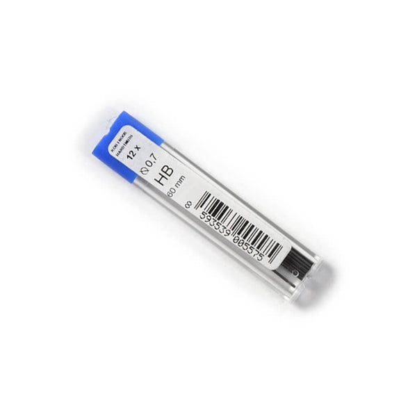 Grafitas mechaniams pieštukams, Koh-I-Noor, 0,7 mm., 60 mm., 12 vnt, minkštumas-HB