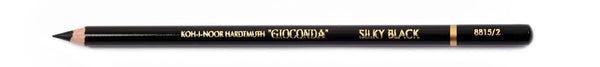 Medžio anglies pieštukas GIOCONDA 12 - silkye black 8815-2, Koh-I-Noor,