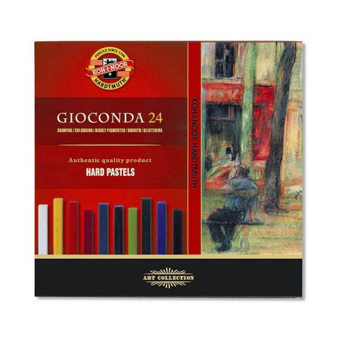 Sausos pastelės rinkinys "Giagonda" Hard Koh-I-Noor, 24 spalvų