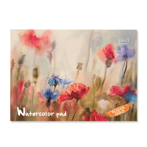 Akvarelinis sąsiuvinis Gold, A3, 20 lapų, 200 g/m²-aplunksna