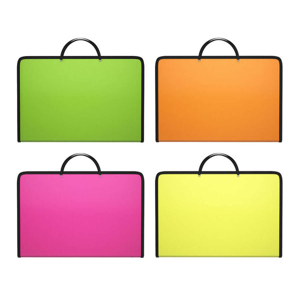 Aplankas su rankena ErichKrause, A3, Oranžinis