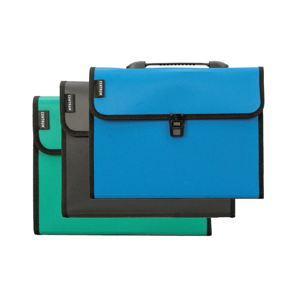 Dokumentų aplankas su rankena CENTRUM, A4, 6 skyriai