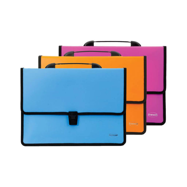 Dokumentų aplankas su rankena CENTRUM, A4, 6 skyriai