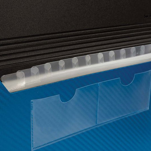 Dokumentų aplankas su rankena CENTRUM, A4, 12 skyrių, Oranžinė