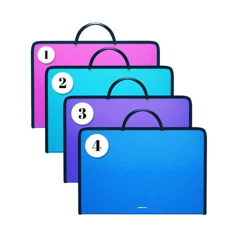 Dokumentų aplankas su rankena ErichKrause, A4