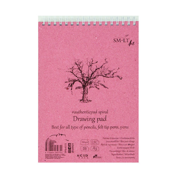 Eskizavimo (sketching) albumas „Drawing Pad“, 120g/m², A5, 60 lapų