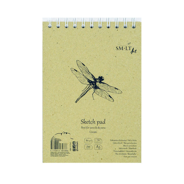 Eskizavimo (sketching) albumas pieštukams, parkeriams „Sketch pad“, 80g/m², A5, 70 lapų