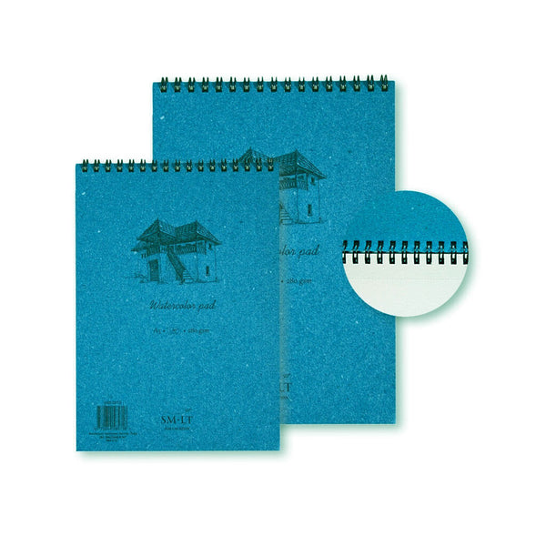 Eskizavimo (sketching) albumas akvarelei „Watercolor pad“, 280g/m², 20 lapų, A5 ir A4