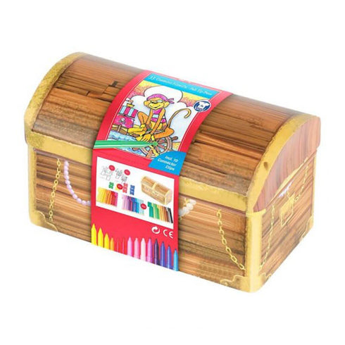 Flomasteriai lobių skrynioje Faber Castell, 33 spalvos