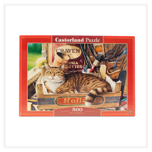 Dėlionė, 500 detalių.