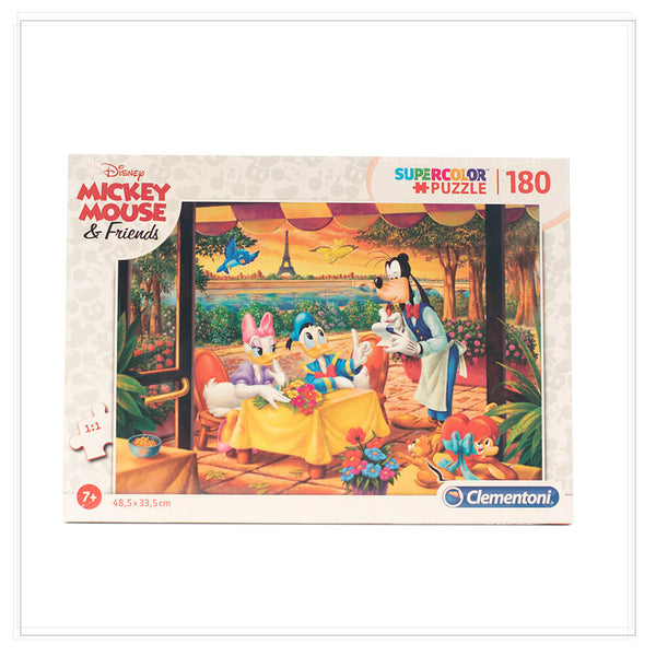 Dėlionė MICKEY MOUSE & FRIENDS, 180 detalių.