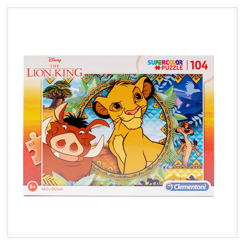 Dėlionė LION KING, 104 detalės.