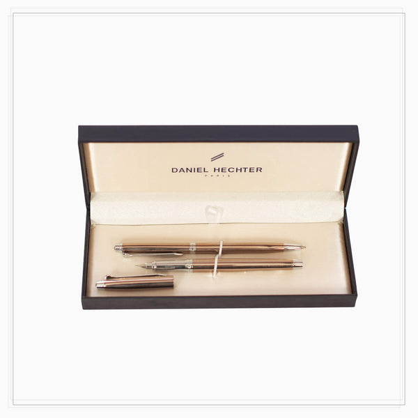 Rašiklių komplektas DANIEL HECHTER dėžutėje, Mėlyna