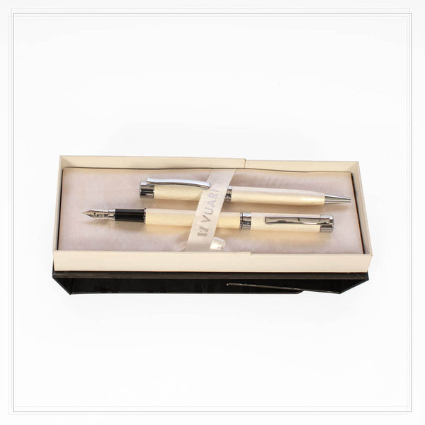 Rašiklių komplektas VUARNET dėžutėje, Mėlyna