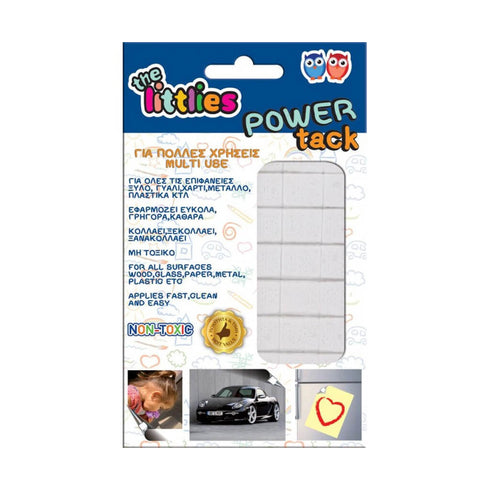 Plastilininiai daugkartiniai minkomi klijai „The Littlies - Power Tack“