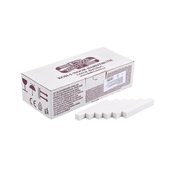 Balta kreida Koh-I-Noor, 1x1x10cm, 100 vnt.