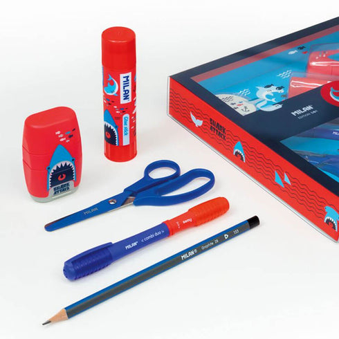 Dovaninis raštinės priemonių rinkinys MILAN SHARK EDITION