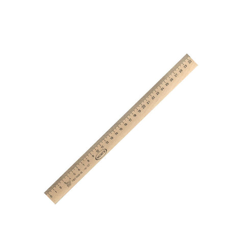 Medinė liniuotė, 15cm – 40cm.