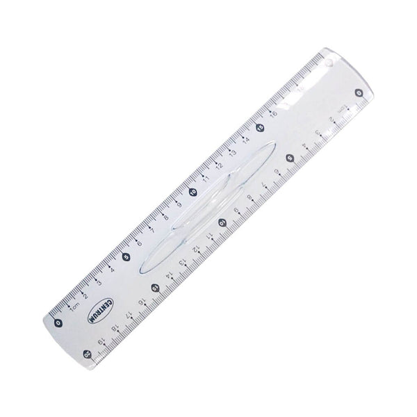 Plastikinė liniuotė CENTRUM, 20cm