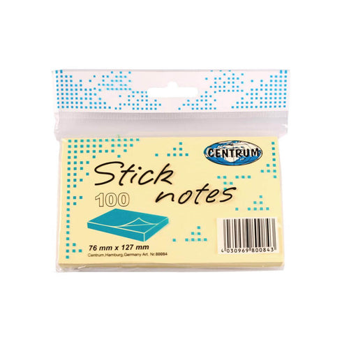 Lipnūs lapeliai CENTRUM 76x127, 100 lapų.